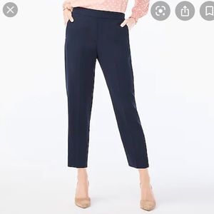 New J. Crew Petite Maddie Pant Two-way Stretch